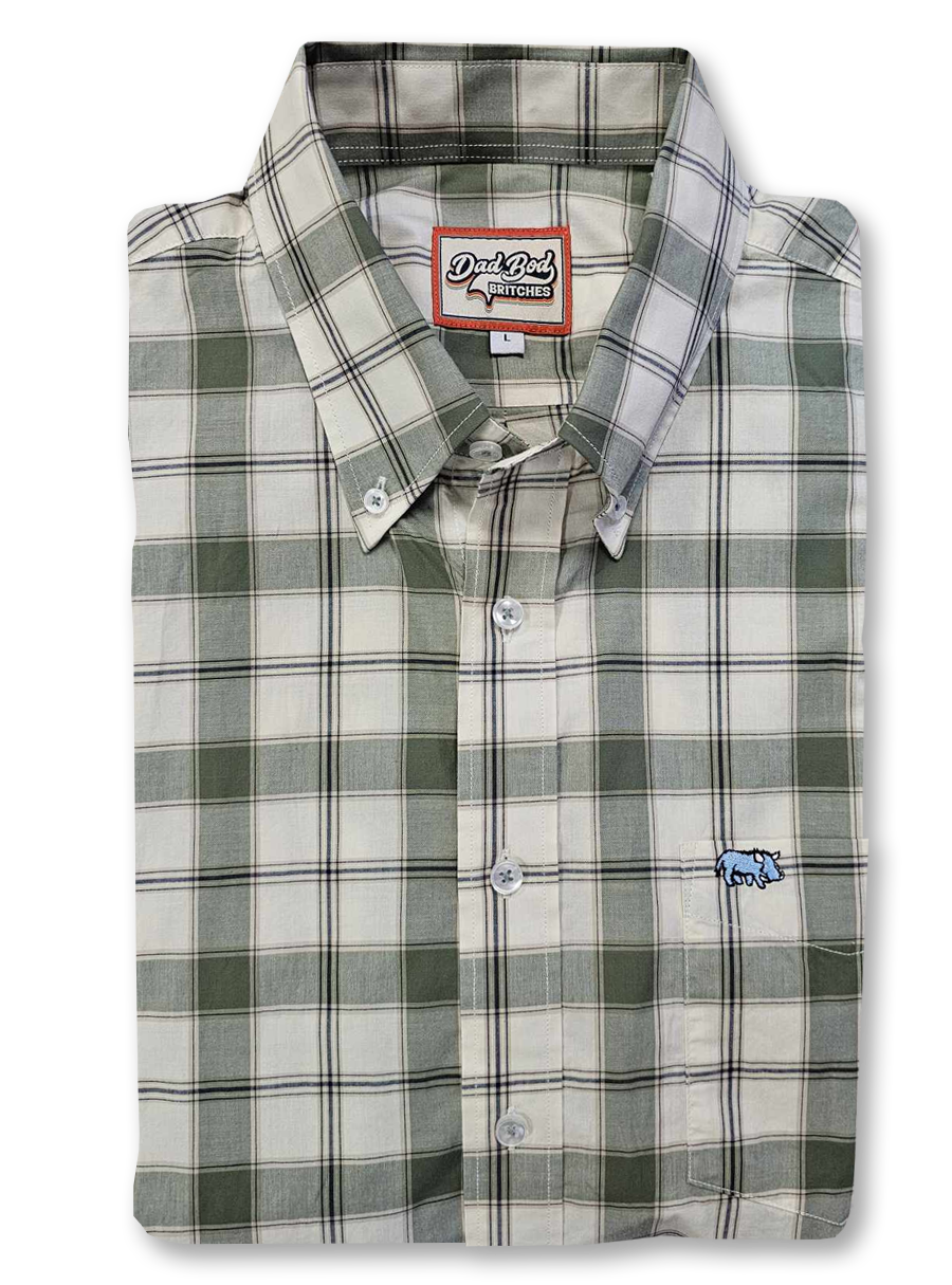 Dad Bod Shirts 3XL / Blue Check Dad Bod Shirts 3XL / Blue Check