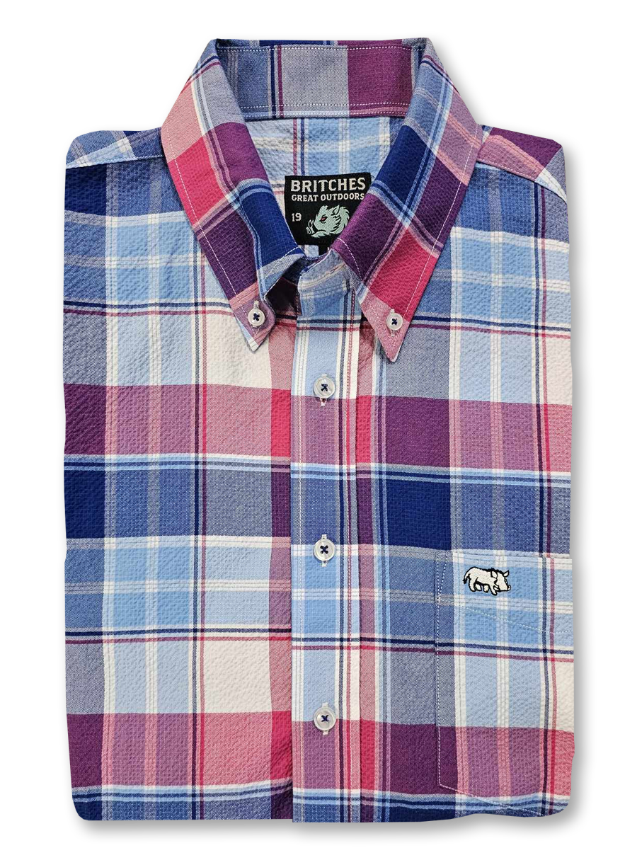 dress shirt tucker Hybrid Un/Tucked Shirts XL / The Patriot