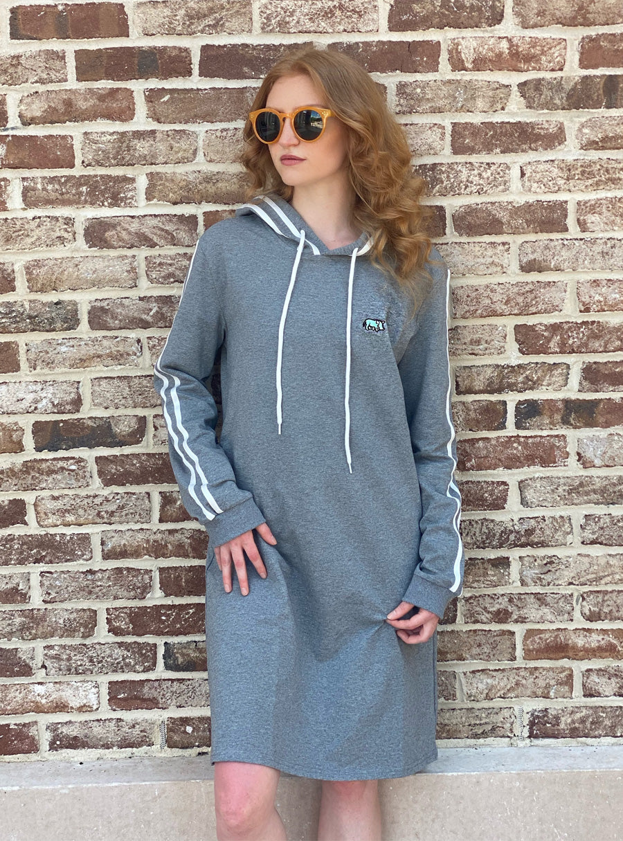 Womens sweatshirt dresses discount