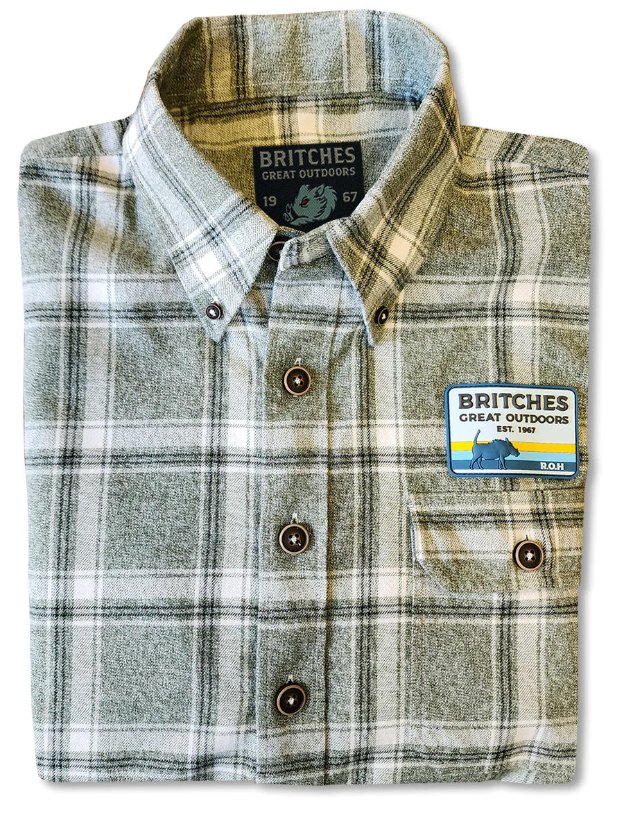 Heritage Flannels 3XL / Light Green Patched